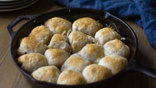 How To Make Pancakes on a Cast Iron Skillet - Bites with Bri