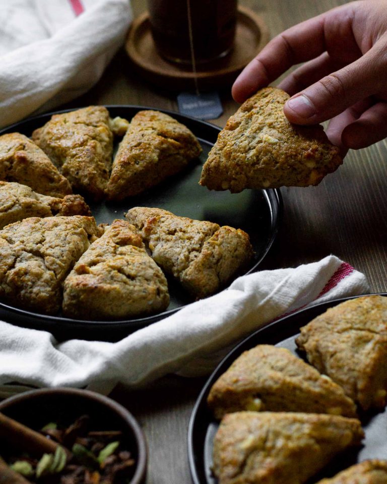 Masala Chai Inspired Scones